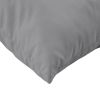 Throw Pillows 4 pcs Gray 15.7" x 15.7" Fabric