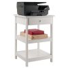 White, Delta Home Office Printer Stand