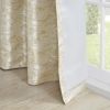 Marble Jacquard Lined Total Blackout Pocket/Back Tab Curtain