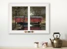 White Window-style frame "Warm Summer's Eve" by Billy Jacobs