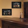 Black Framed "Cheers Collection" 2 Vignette By Debbie DeWitt