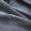 Blackout Curtains with Rings 2 pcs Anthracite 54"x 95" Velvet