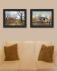 Black Framed Trendy Decor 4U "Country Roads", by Billy Jacobs