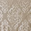 Champagne Hue Knitted Jacquard Damask Blackout Curtain, 2