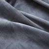 Blackout Curtains with Rings 2 pcs Anthracite 54"x 63" Velvet