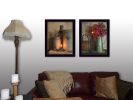 Black Frame "Country Candlelight Collection" By Susan Boyer