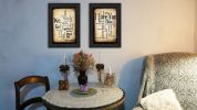 Black Framed "Sentiment Collection" 2-Piece By Susan Ball