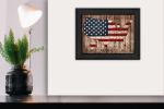 Black Framed "America The Beautiful" By Mollie B.