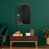 Gold Better Homes and Gardens Arch Metal Wall Mirror, 20"x30"