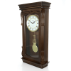 Chestnut Bedford Collection Chiming Pendulum Wall Clock