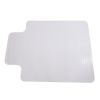 Transparent PVC Protective Chair Mat with Nail for Floor 47 x 35"