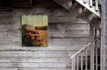 Wood Picket Fence "Welcome to the Country" by Anthony Smith