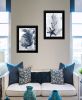 Black Framed "Ocean Collection" 2 pc By Stellar Design Studio