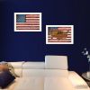 White Framed "American Flags Collection"  By Marla Rae