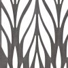 Grey Laser Cut Wood 2 pc Panel Wall Decor Set 36" x 12"