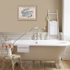 Beige Framed "Take a Bubble Bath" By Debbie DeWitt