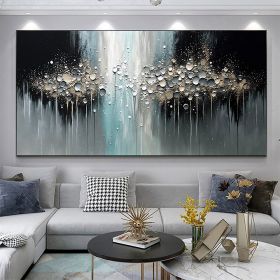 Oil Painting Abstract Texture On Canvas Large White Minimalist (Style: 01, size: 40x80cm)