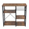 Kitchen storage shelf; 3-Tier  Baker's Rack ; Microwave Stand