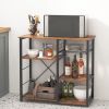 Kitchen storage shelf; 3-Tier  Baker's Rack ; Microwave Stand