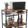 Kitchen storage shelf; 3-Tier  Baker's Rack ; Microwave Stand