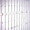 Crystal Beaded Acrylic String Curtain for Doorway 35.5" x 79"