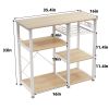 Kitchen storage shelf; 3-Tier  Baker's Rack ; Microwave Stand