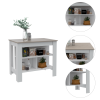 Ontario 2 Piece Set, Kitchen Island + Pantry Cabinet