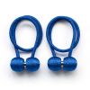 Magnetic Rope Ball Curtain Holder Tiebacks Rods, 2 pcs.