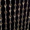 Crystal Beaded Acrylic String Curtain for Doorway 35.5" x 79"