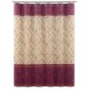 Muwago Luxury Royal Scroll Style Colorful Shower Curtain