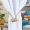 Magnetic Rope Ball Curtain Holder Tiebacks Rods, 2 pcs.