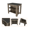 Ontario 2 Piece Set, Kitchen Island + Pantry Cabinet