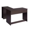 L-Shape Corner Computer Desk with 2 Shelves,39.4"w x 47.2"d